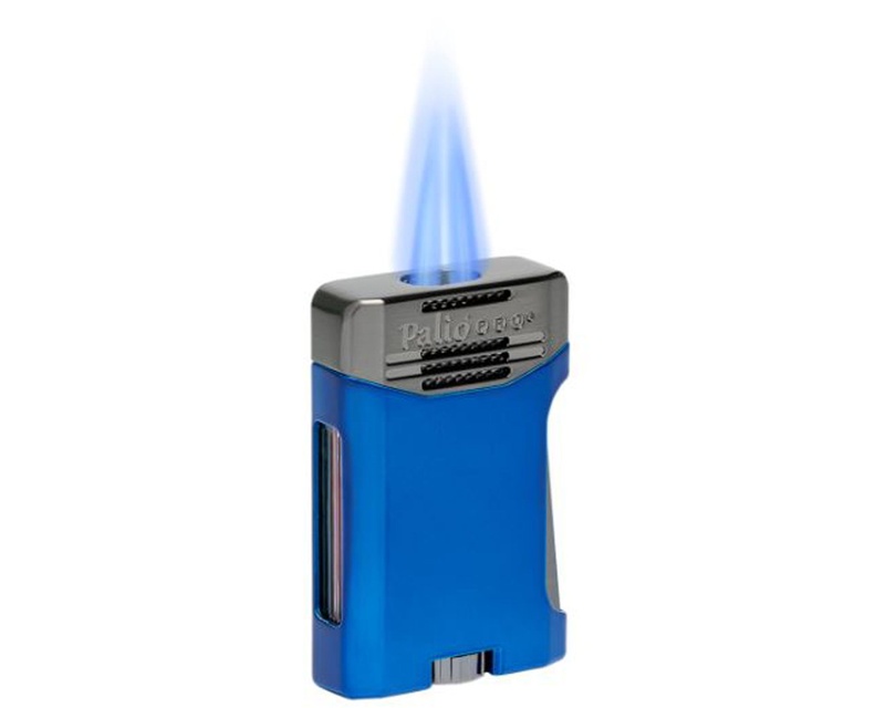 [PALCL2000BL] Briquet Palio Antares Double Jet Bleu