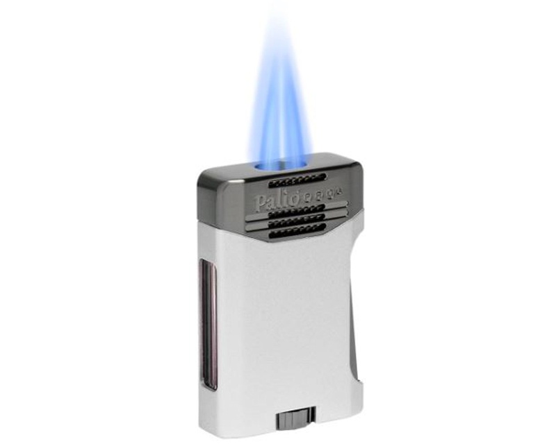 [PALCL2000SL] Briquet Palio Antares Double Jet Argent