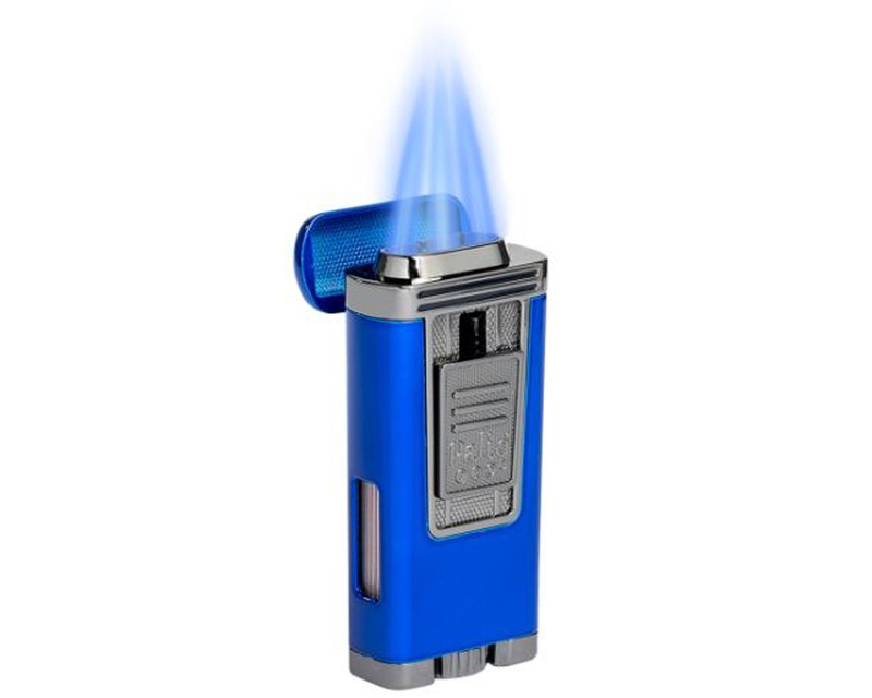 [PALCL3000BL] Briquet Palio Polaris Triple Jet Bleu