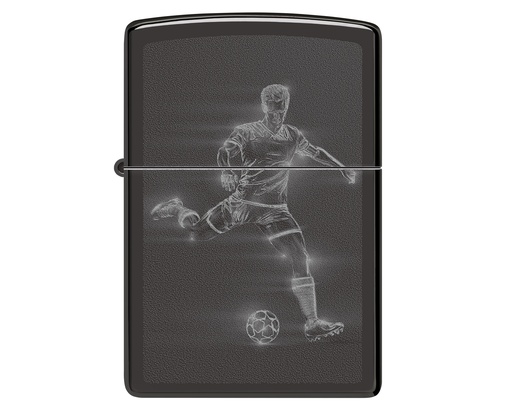 [60007044] Briquet Zippo Soccer Player in Action Design