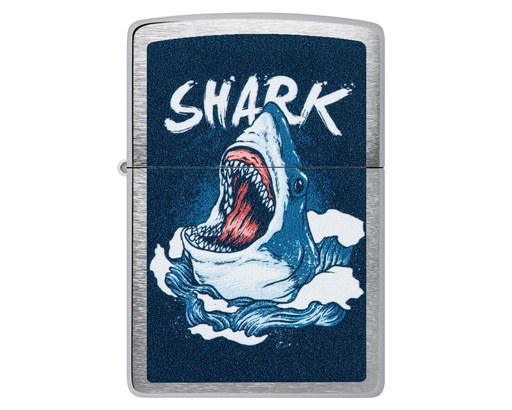 [60007028] Briquet Zippo Shark Design