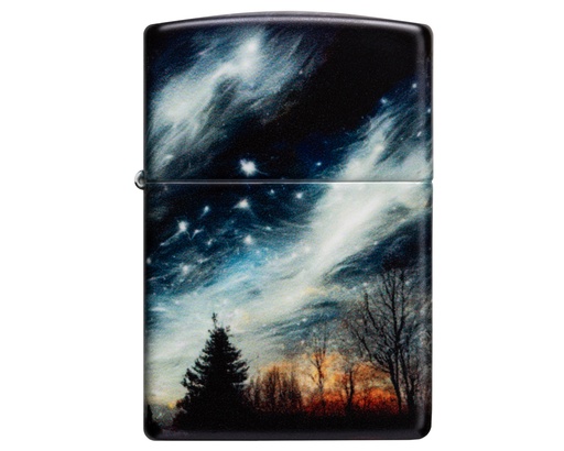 [60007062] Lighter Zippo Clear Sky Design