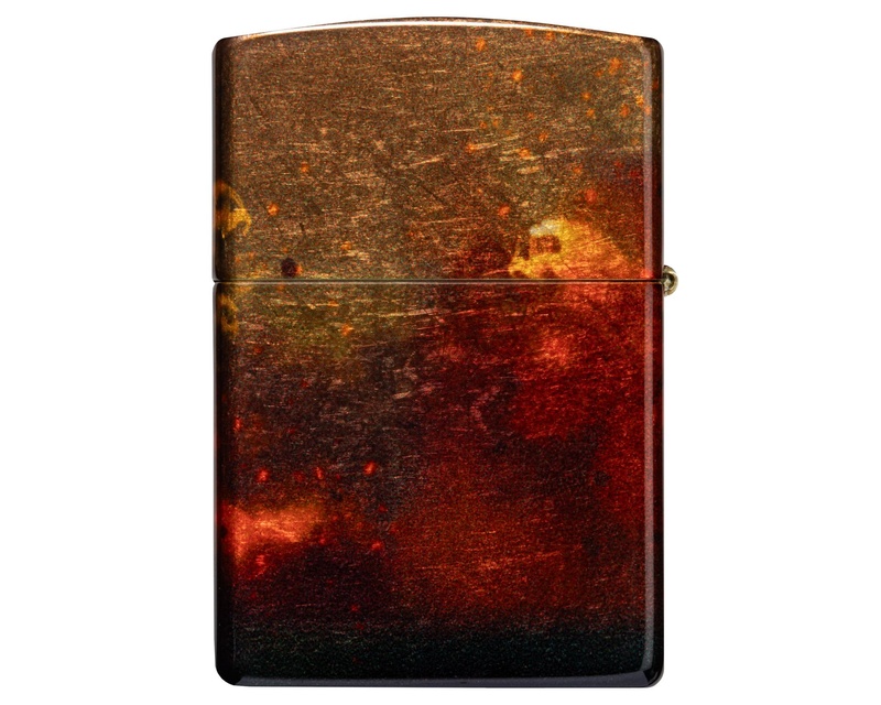 [60007077] Briquet Zippo Wizard of Evil Spirits Design