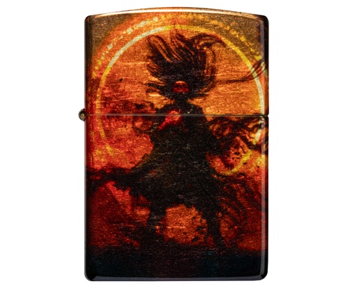 [60007077] Lighter Zippo Wizard of Evil Spirits Design