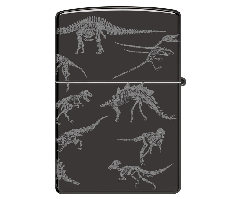 [60007083] Aansteker Zippo Dinosaur Skeletons Design