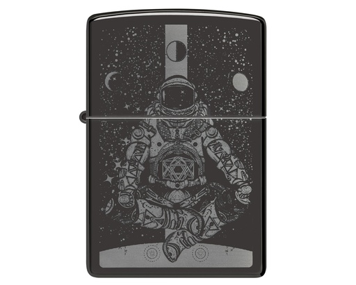 [60007045] Briquet Zippo Astronaut in Space Design