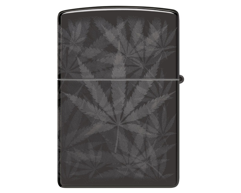 [60006969] Briquet Zippo Cannabis Design