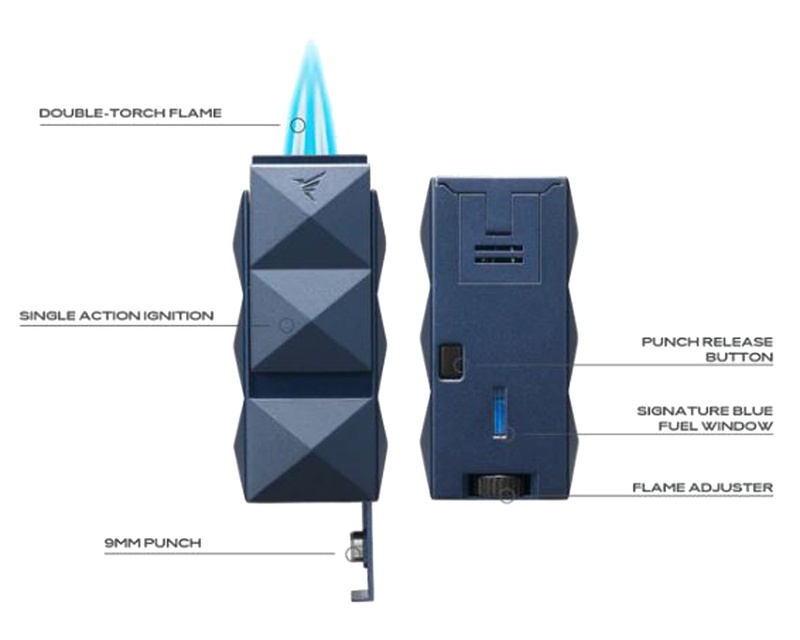 [LI750T7] Briquet Colibri Quasar II Vert