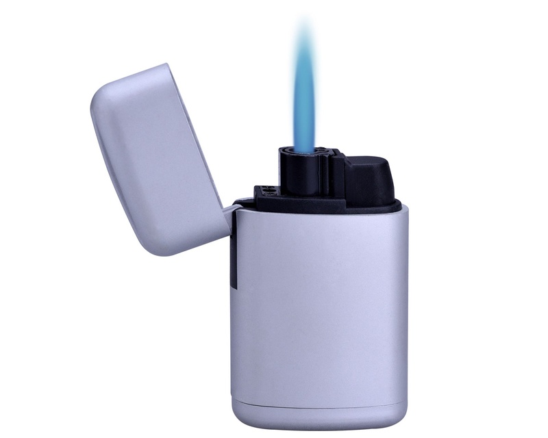 [40804166] Lighter Prof Met/Rub Single Blueflame