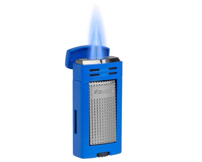 [607BL] Briquet Xikar Ion Double Jet Bleu