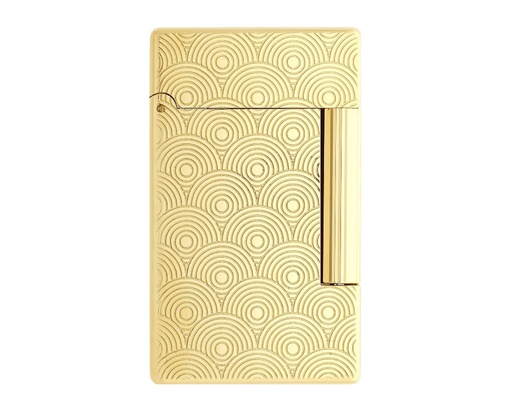 [020845] Briquet Dupont Initial Cinetique Y Gold