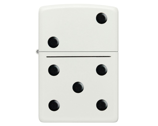 [60007164] Briquet Zippo Dominos Design 