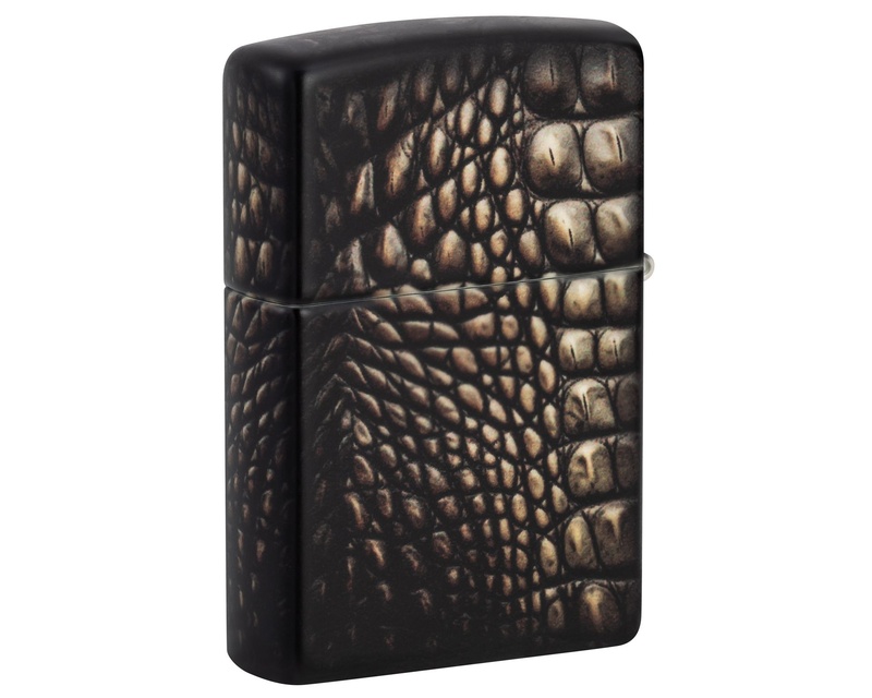 [60007249] Aansteker Zippo Alligator Skin Design