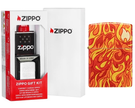 [2007941A] Gift Set Zippo 60006984 including Fuel 125ml