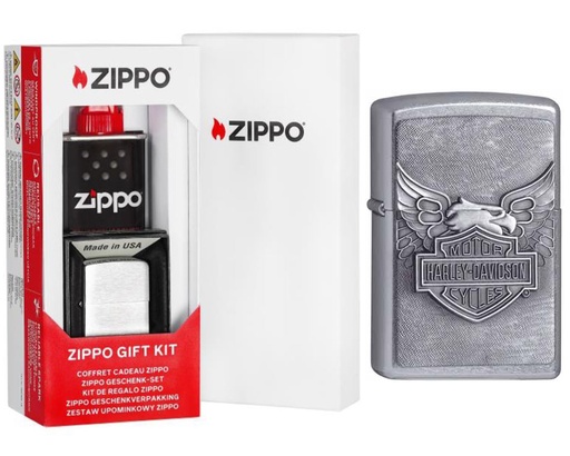 [2007941F] Gift Set Zippo 60001210 including Fuel 125ml