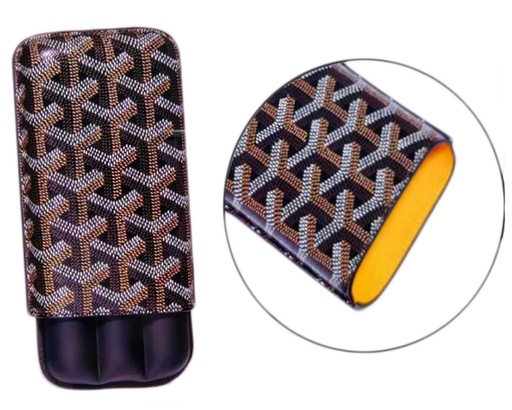 [SK4073] Etui Sigaar Pattern Design 3 Cig