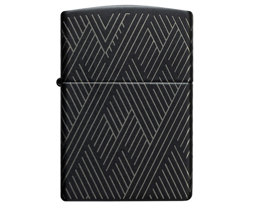 [60007393] Briquet Zippo Abstract Lines Design 