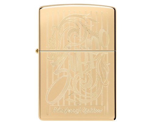 [60007421] Briquet Zippo Windproof Lighter Design Zippo Logo