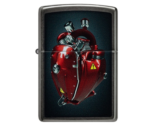 [60007375] Aansteker Zippo Heart Engine Design