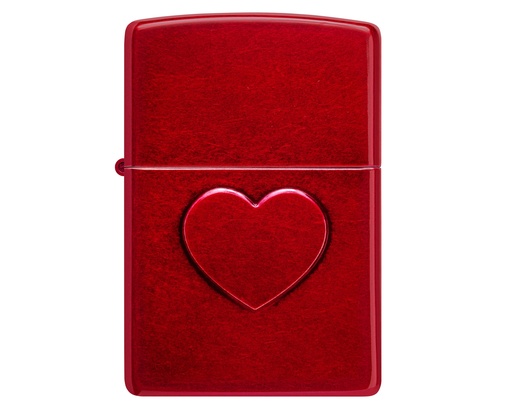 [60007423] Aansteker Zippo Stamped Heart Design