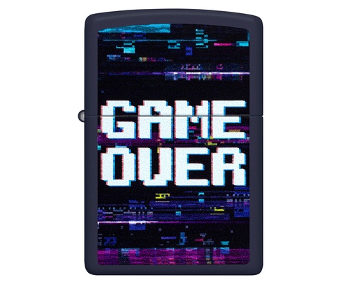 [60007380] Aansteker Zippo Game Over Design