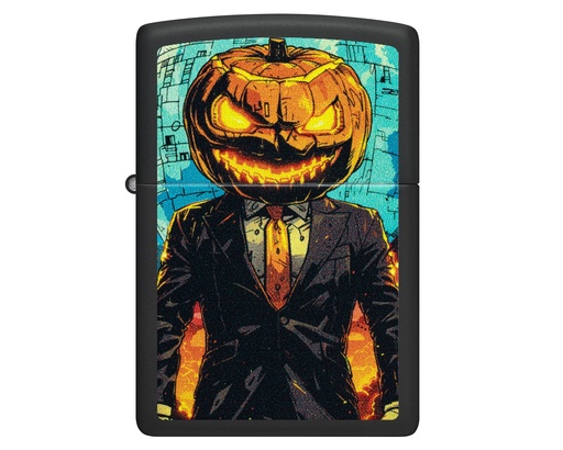 [60007383] Lighter Zippo Mister Pumpkin Design