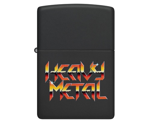 [60007388] Aansteker Zippo Heavy Metal Design