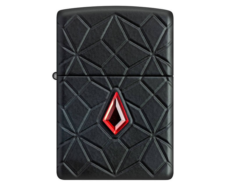 [60007452] Briquet Zippo Diamond Pattern Design